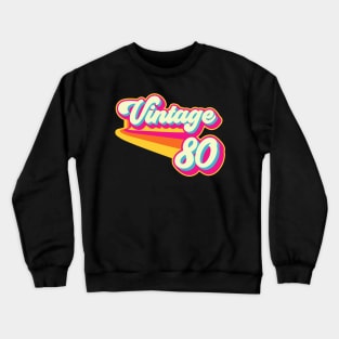 Vintage 1980 Crewneck Sweatshirt